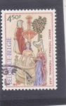 Stamps Belgium -  Baños termales