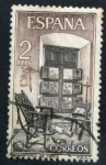 Stamps Spain -  Monasterio de Yuste