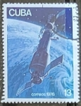Sellos de America - Cuba -  15 aniversario del primer vuelo espacial