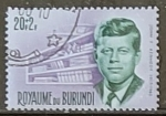 Stamps Burundi -  Presidente J. F. Kennedy