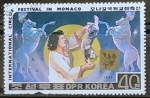 Stamps North Korea -  Festival Internacional del Circo