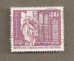 Stamps Germany -  Plaza Lenin en Berlín