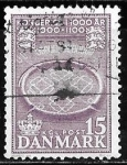 Stamps Denmark -  Dinamarca-cambio