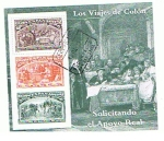 Stamps Spain -  Los viajes de Colón
