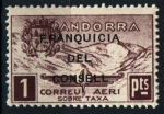 Stamps Andorra -  Correo aéreo