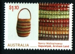 Stamps Australia -  serie- Cesteria hecha por aborígenes