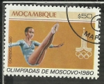 Stamps Africa - Mozambique -  Olimpiadas de Moscovo 1980