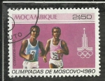 Stamps Africa - Mozambique -  Olimpiadas Moscovo 1980