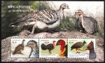 Stamps Australia -  Megapodos de Australia
