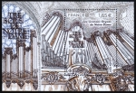 Stamps France -  Grandes órganos de Notre-Dame