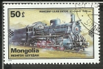Stamps Mongolia -  Moscow-Ulan Bator