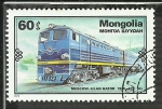 Sellos de Asia - Mongolia -  Moscow-Ulan Bator 1970
