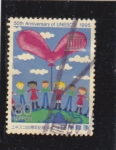 Stamps Japan -  ilustracion infantil