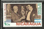 Sellos de America - Nicaragua -  La copa mundial