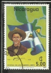 Stamps Nicaragua -  General de los Hombres Libres
