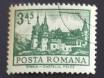 Stamps Romania -  Castillo Sinaia-Peles