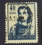 Stamps : Europe : Romania :  Estudiante