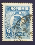 Stamps : Europe : Romania :  Rey Ferdinand I