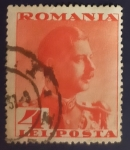Stamps : Europe : Romania :  Rey Carol II