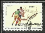 Stamps Nicaragua -  RCD Español - Barcelona