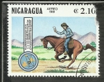 Stamps : America : Nicaragua :  XII Congreso de la Union Postal de las Americas y España