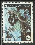 Sellos de America - Nicaragua -  Exploracion Espacial