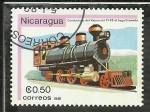Stamps : America : Nicaragua :  Conductora del Vaporcito - El 93 Al lago Granada