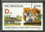 Stamps : America : Nicaragua :  Danto