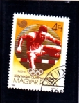 Stamps Hungary -  OLIMPIADA SEUL'88