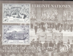 Stamps ONU -  QUINCUAGÉSIMO DÍA DE LA FUNDACIÓN NACIONES UNIDAS