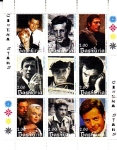 Stamps Russia -  ESTRELLAS DE CINE 