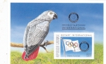 Stamps Gabon -  BANDERA OLÍMPICA 