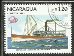 Sellos de America - Nicaragua -  Centenario Adhesion de Nicaragua a la U.P.U.