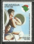 Stamps Nicaragua -  XIV Juegos Centroamericanos y del Caribe