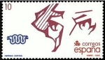 Stamps Spain -  ESPAÑA 1988 2969 Sello Nuevo Descubrimiento de America Hernán Cortes Michel 2850 Scott2574