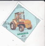 Stamps Mongolia -  tractor
