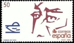 Stamps Spain -  ESPAÑA 1988 2973 Sello Nuevo Descubrimiento de America Alvaro Nuñez Cabeza de Vaca Michel2854 S-2575