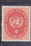 Sellos de America - ONU -  emblema UNESCO 