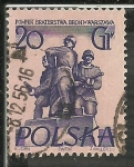 Stamps Poland -  Pomnik Braterstwa Broni - Warszawa