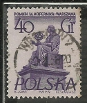 Stamps Poland -  Pomnik M.Kopernika - Warszawa