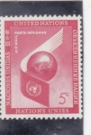 Stamps ONU -  emblema