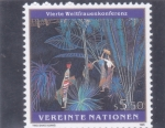 Stamps ONU -  PINTURA-