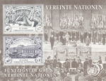 Stamps ONU -  QUINCUAGÉSIMO DÍA DE LA FUNDACIÓN NACIONES UNIDAS