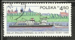 Stamps Poland -  150 Lat Zeglugi Parowej Na Wisle