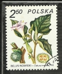 Stamps Poland -  Datura Innoxia