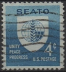 Stamps United States -  SEATO Emblema
