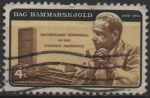 Sellos de America - Estados Unidos -  Dag Hammrskjold