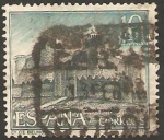 Stamps : Europe : Spain :  1816 - Castillo Belmonte en Cuenca