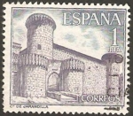 Stamps : Europe : Spain :  1810 - Castillo de Jarandilla (Cáceres)