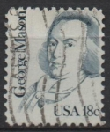 Stamps United States -  Gorge Mason
